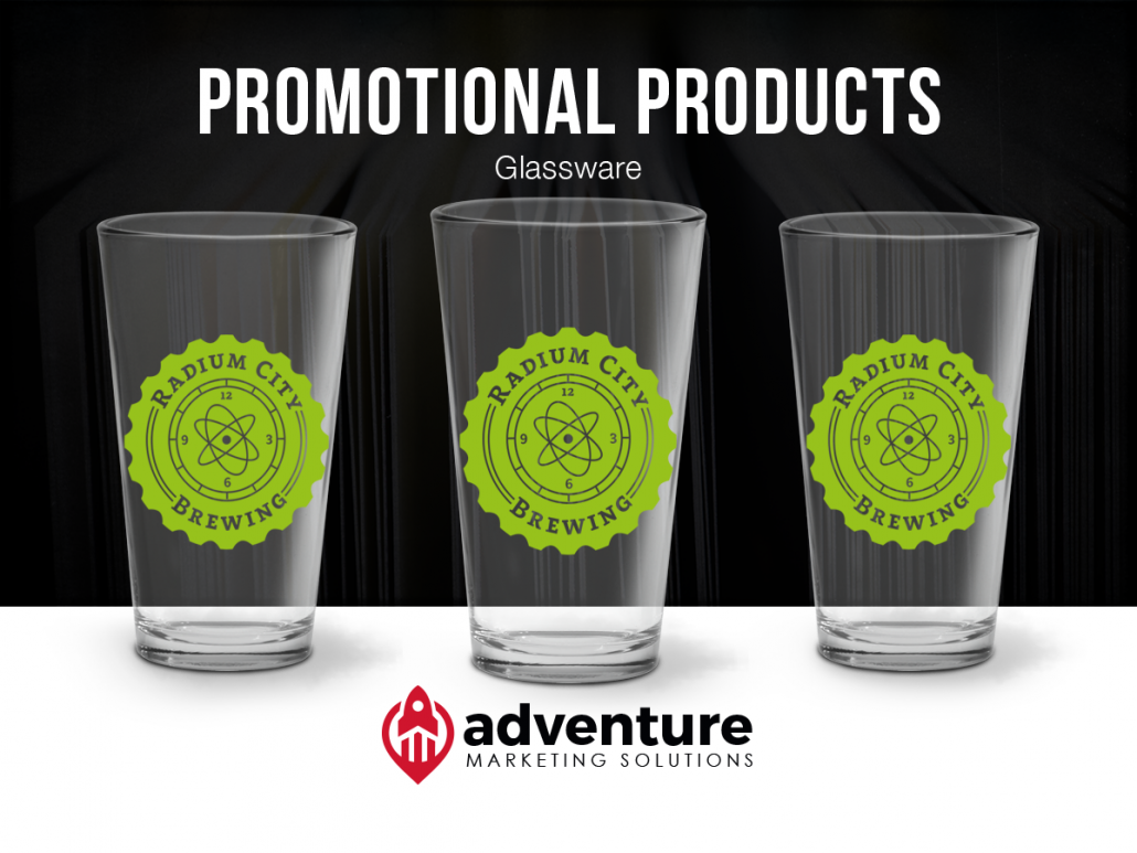 Project Recap Radium City Brewing Pint Glasses