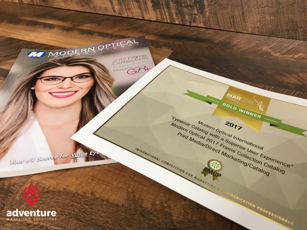 Adventure Named MARCOM AWARDS Gold Winner 2