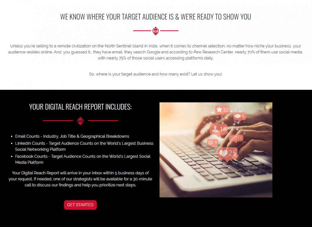 Expanded Landing Page Example